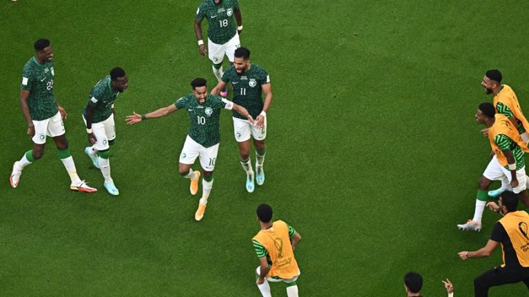 فوز أسطوري.. السعودية تقهر المستحيل وتهزم الأرجنتين في كأس العالم 2022