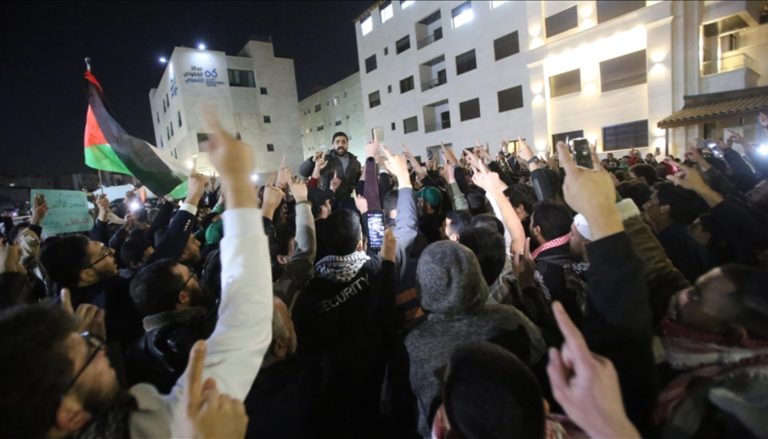 “رداً على اقتحام الأقصى” مظاهرات في الأردن للمطالبة بطرد السفير الإسرائيلي