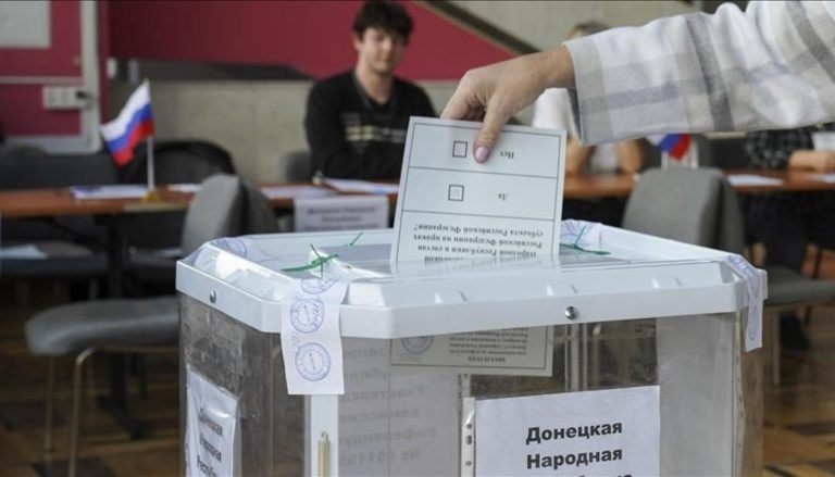 روسيا تُجري انتخابات في مناطق أوكرانية محتلة